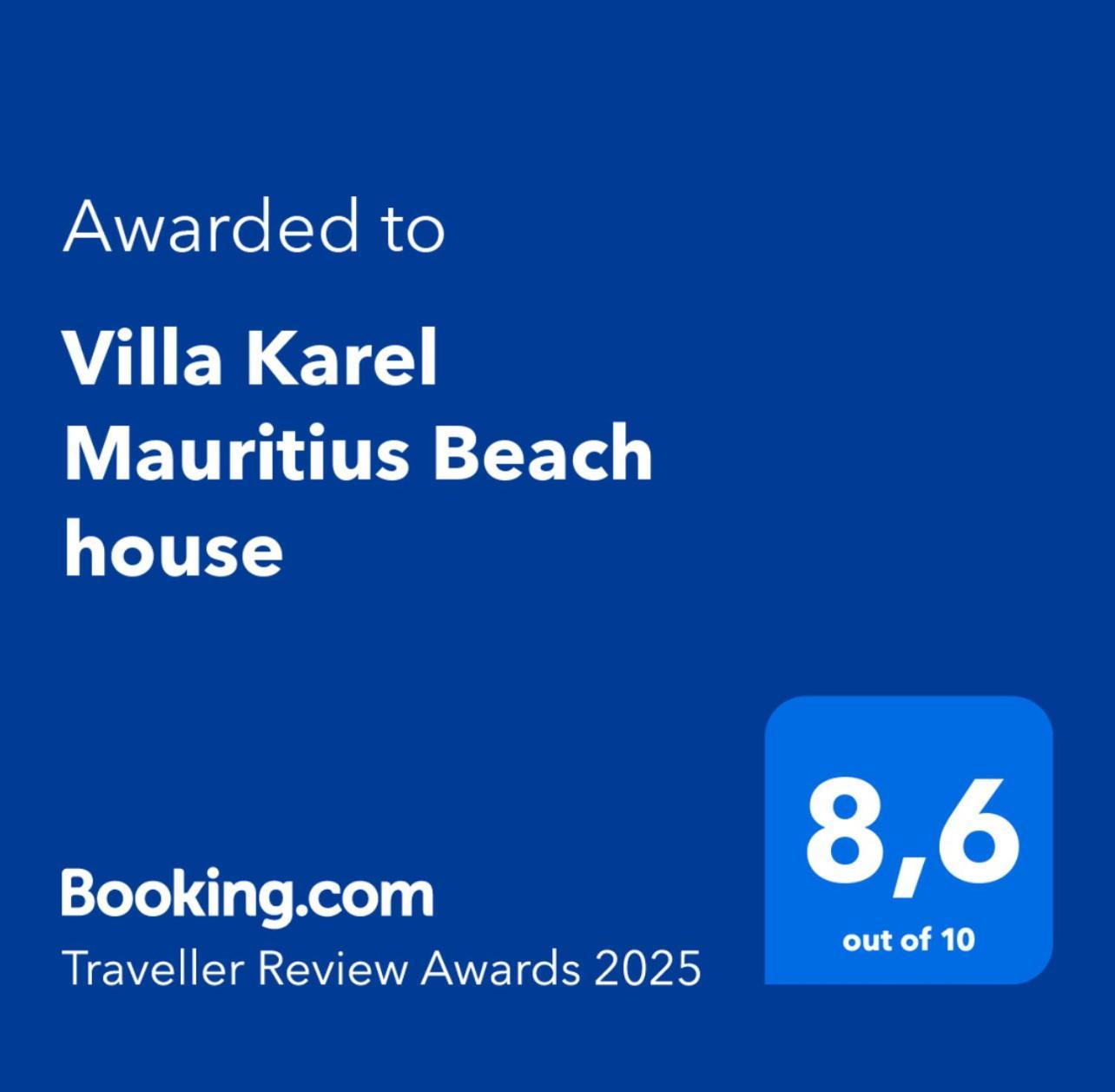 Riambel Villa Karel Mauritius Beach House מראה חיצוני תמונה
